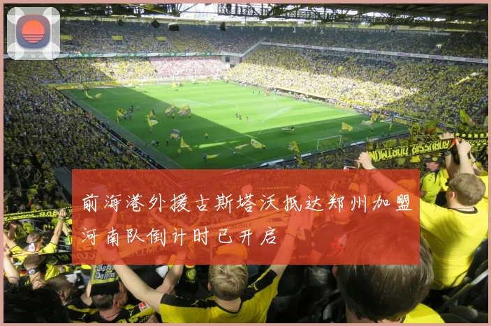 前海港外援古斯塔沃抵达郑州加盟河南队倒计时已开启